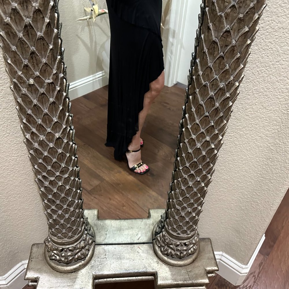 Bailey 44 Black Multi-Level Wrap Ruffle Skirt - image 2